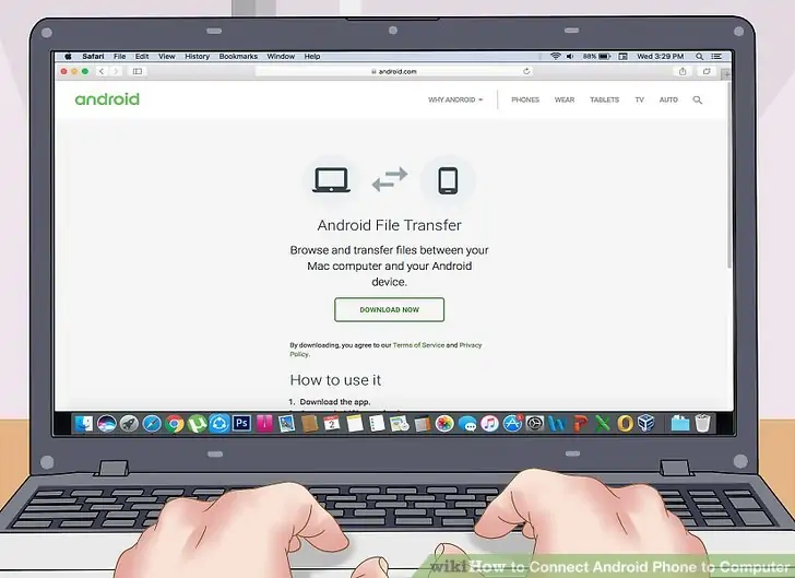 拭く前にAndroid電話をバックアップしてください
