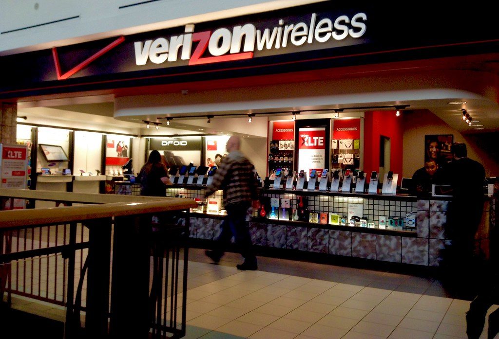 多くのVerizonの場所の1つ