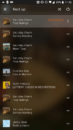SoundCloudにアクセスします