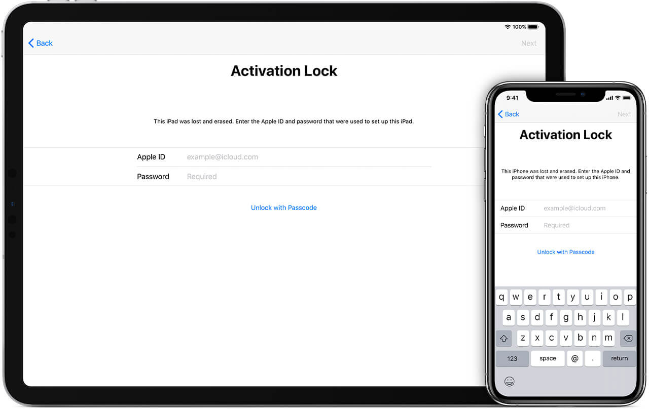 iPhoneとiPadのアクティベーションロックは何ですか