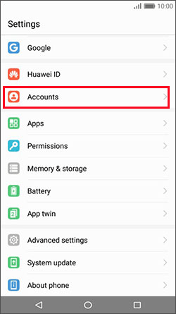 Gmailアカウントにログインします