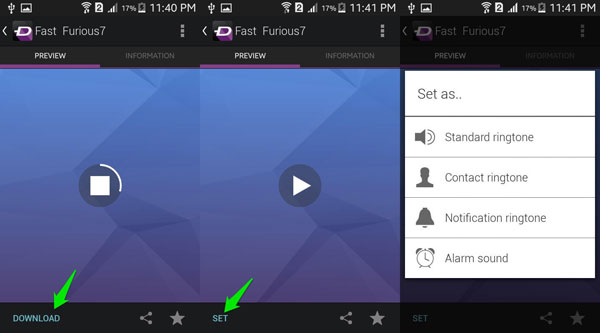 新しいAndroid通知サウンドを追加します