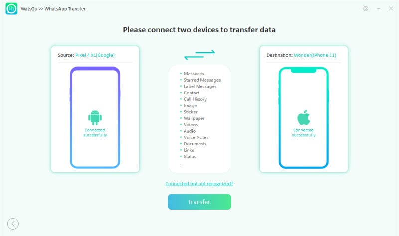Watsgo Guide -AndroidとiPhoneを接続します