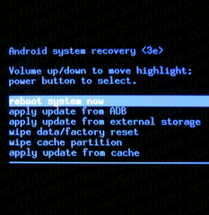 Recoveryモードを入力して、AndroidでFastBootモードを修正します