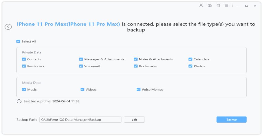 iTunesなしでiPhoneをバックアップします