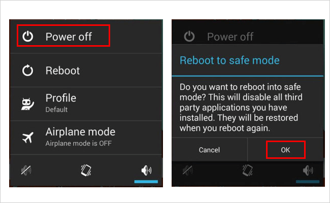 セーフモードを介してAndroidパターンロックをクラックする方法