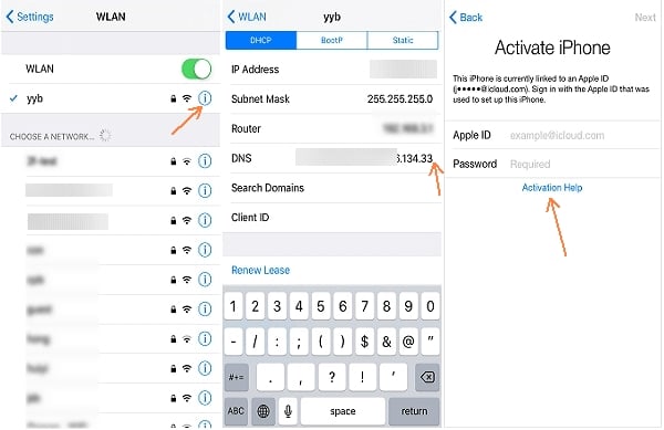 iCloud DNSバイパス