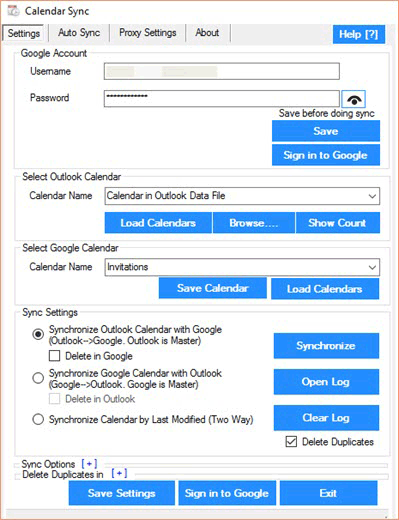 OutlookとGoogleカレンダーのカレンダー同期