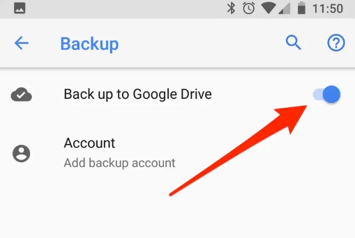 Googleドライブに戻ってオプションを確認してください