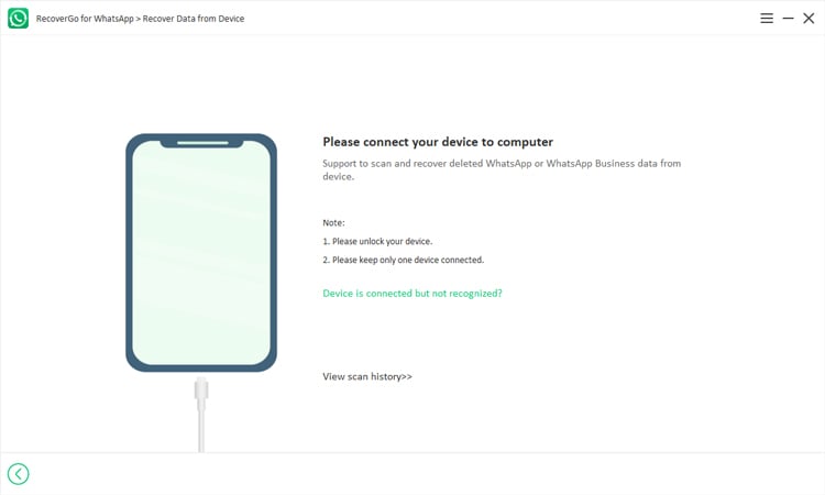 iPhoneでWhatsApp連絡先を回復します