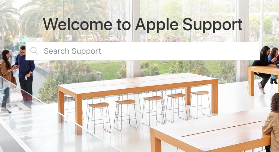 Appleサポートに連絡してください