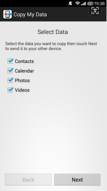 私のデータをコピーしてサムスンからiPhoneに連絡先を転送する