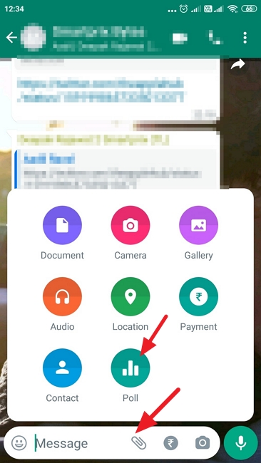 WhatsApp Poll Androidを作成します