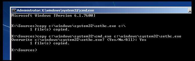 管理者デフォルトのパスワードWindows10