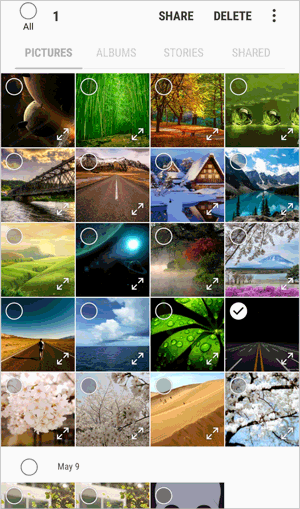 Android Recycle Binのギャラリーから削除された写真を回復します