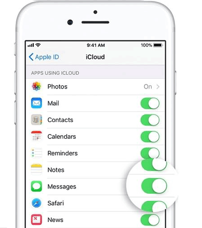 iOSデバイスからiCloudでメッセージを表示する方法