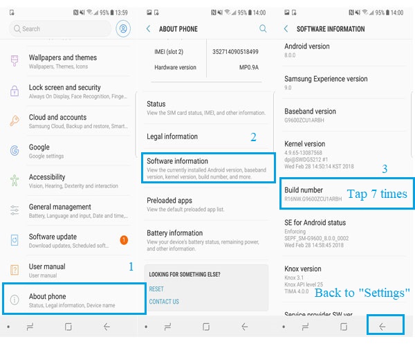 AndroidでUSBデバッグを有効にします