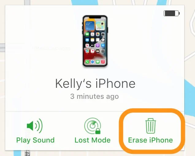 ICloudを使用して、ロックされたiPhoneを工場出荷時にリセットする方法