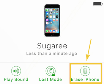 iPhoneを消去して、パスワードなしでiCloudアカウントからサインアウト