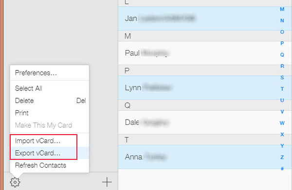 iCloud WebサイトからiPhoneの連絡先を同期する方法