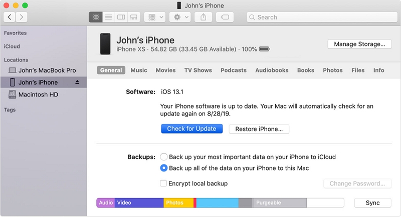 iTunesを更新します