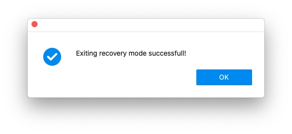 回復モードを正常に終了して、回復モードでiPadスタックを修正します