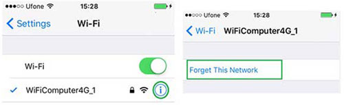 wifiを再接続して、iCloudのアップロードスタックを修正します