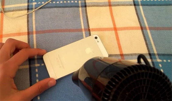 iPad低バッテリー画面