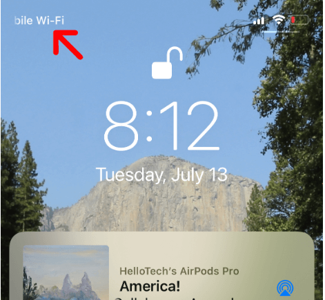 WiFiの呼び出しが有効になっていることをどのように知っていますか 