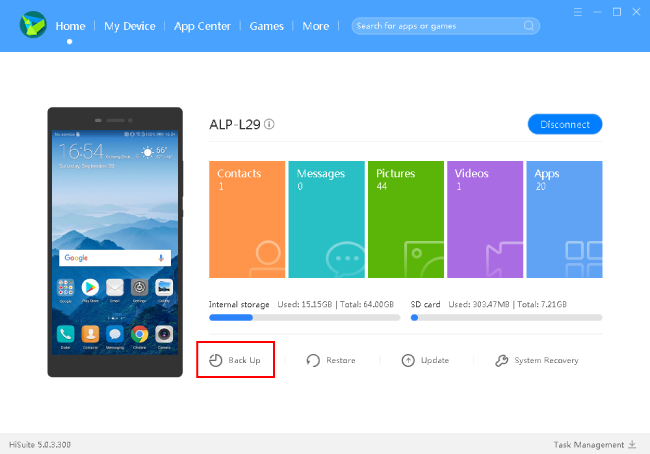 Huawei Hisuiteを介して削除されたビデオを回復します
