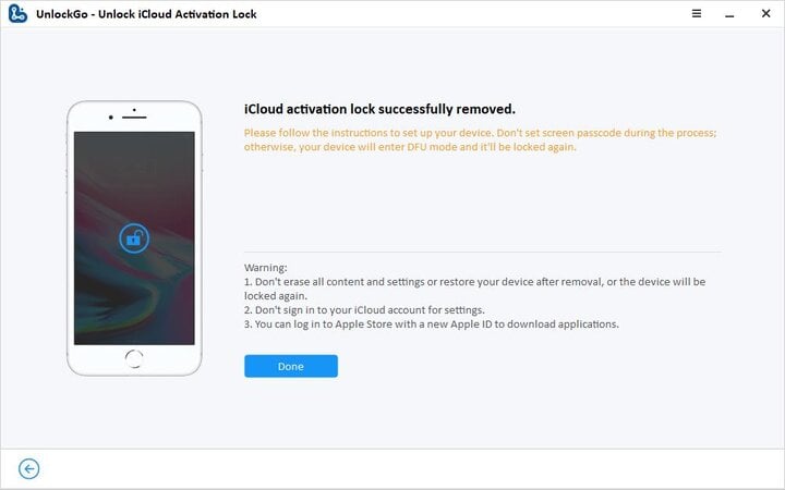 iPhoneをリセットした後、iCloudアクティベーションロックをバイパスします