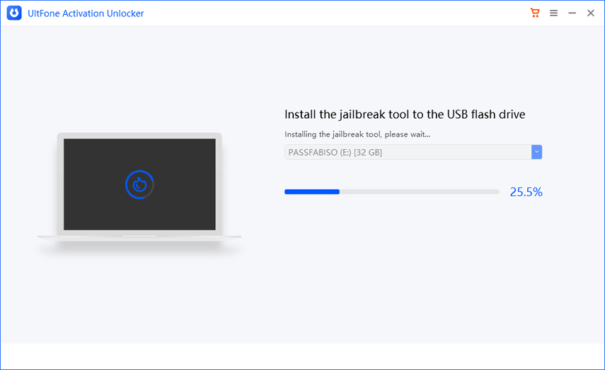 Ultfone Activation Unlockerの手順