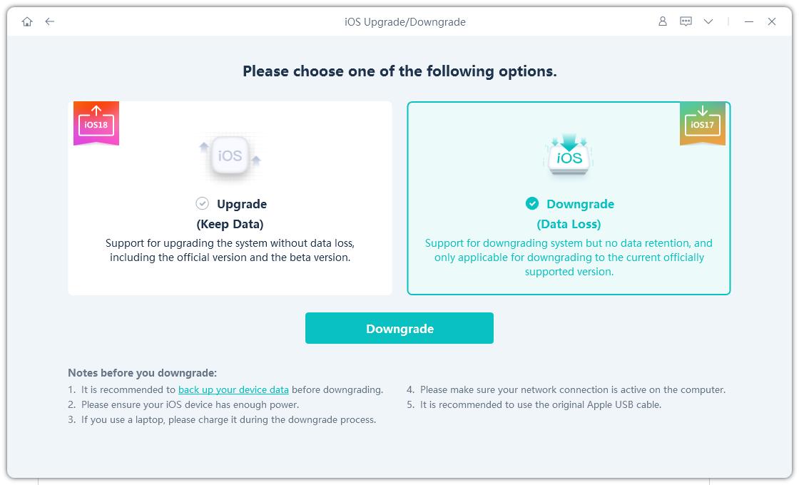 iOS 16.5を削除する方法