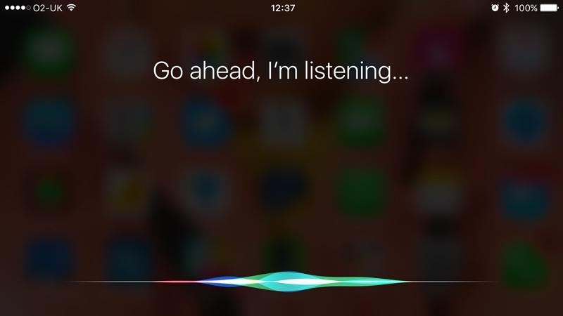 Siriに明るさを上げるように頼みます