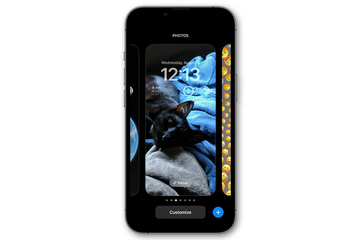 iPhone画面のカスタマイズ