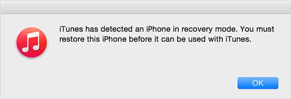 iTunesはiPhoneを検出します