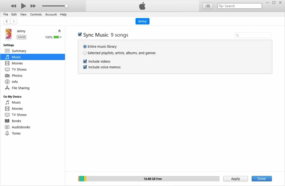 iTunesからiPhoneに曲を追加する方法