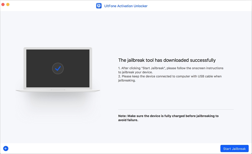 Ultfone Activation Unlockerの手順