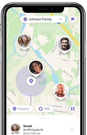 SPOOF Life360 Location Life360インターフェイス
