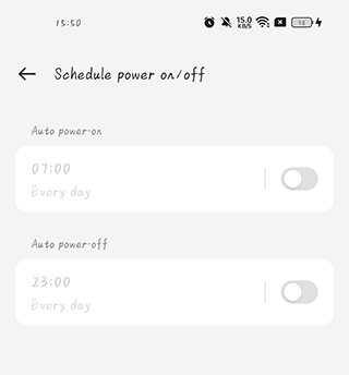 OPPOは電源をオンとオフにします