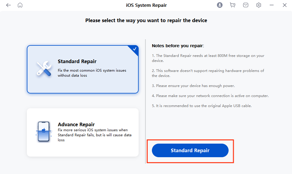   Mobitrix Perfixを介した工場出荷時のiPhone 8