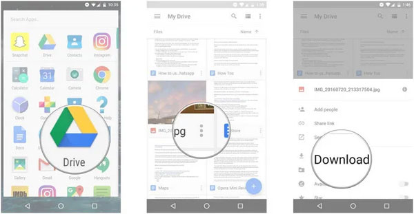 GoogleドライブでAndroidで削除された曲を回復する方法