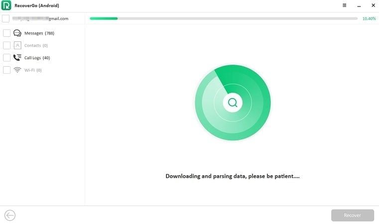 GoogleドライブからAndroidにSMSを復元します 