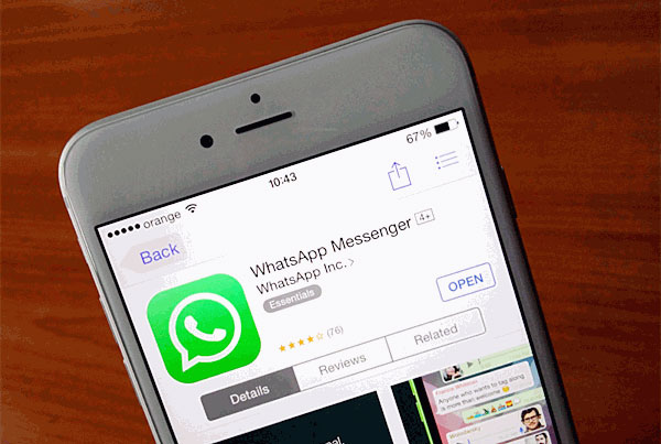 WhatsAppの再インストール