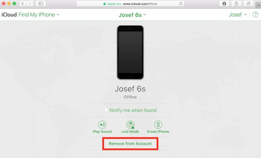 iPhone 7でiCloudアクティベーションロックを削除する方法