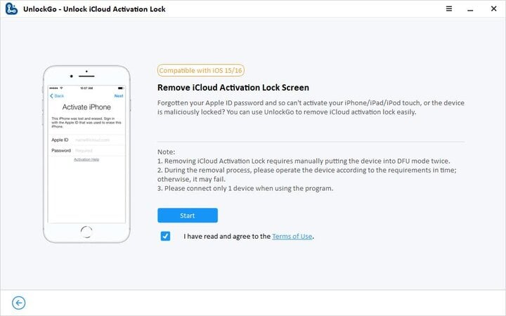iCloud Activation Lockを削除してくださいmtoolのロックを解除します