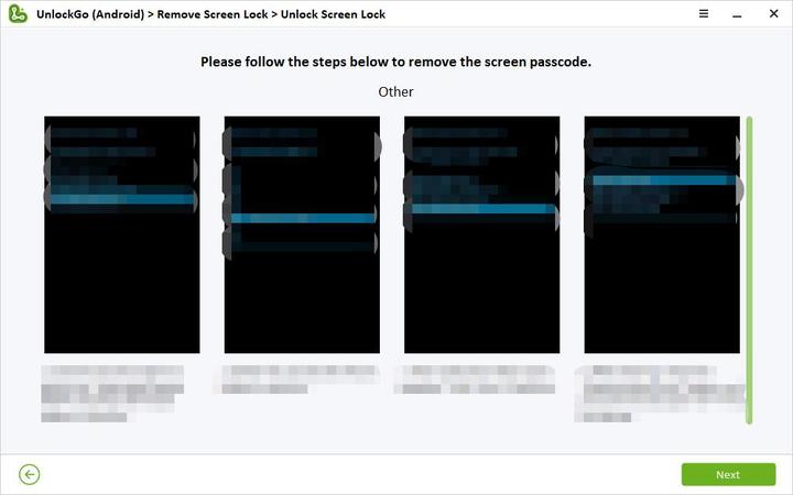 Androidのロック解除でONNタブレットのロックを解除します