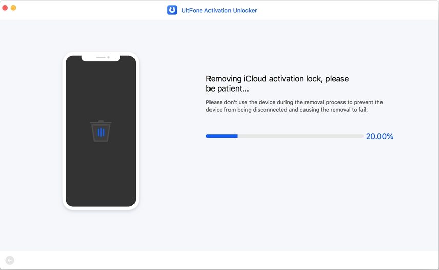 Ultfone Activation Unlockerの手順