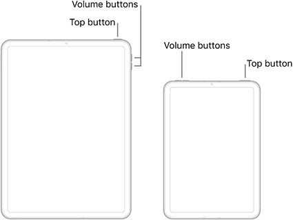 iPadは低いバッテリーシンボルに貼り付けられています