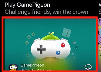 GamePigeonを検索します